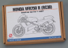 Hobby Design HD02-0359 Honda VFR750R (RC30) Detail-Up Set (Tamiya) 1/12